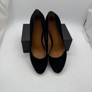 7 Slip On Round Toe Stiletto Heel Shoes